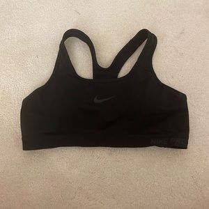 Black Nike Sports Bra